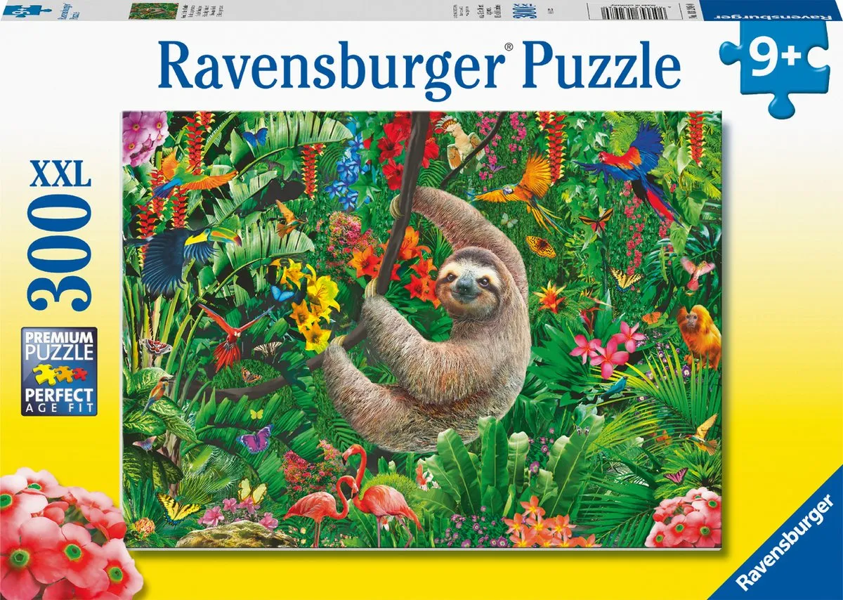 Ravensburger Schattige Luiaard Legpuzzel 300 Stuks