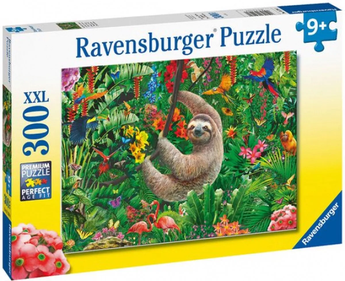 Ravensburger Schattige Luiaard Legpuzzel 300 Stuks - Multicolor