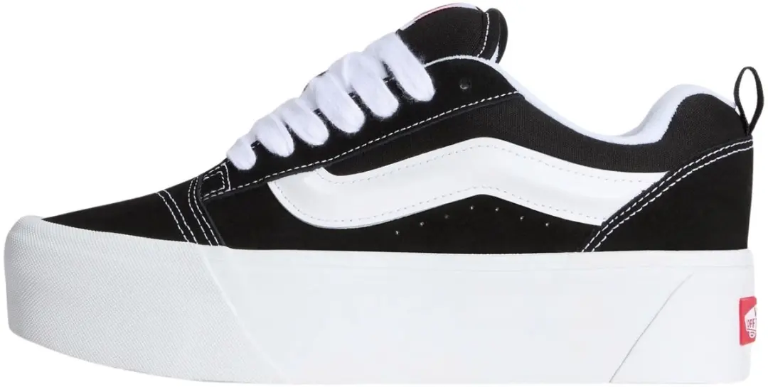 Vans Knu Stack Sneakers Dames - 44 - Zwart/Wit - afbeelding 4 van 6