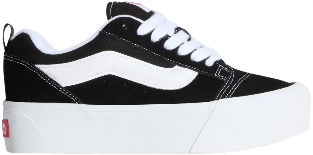 Vans Knu Stack Sneakers Dames - 44 - Zwart/Wit - afbeelding 5 van 6
