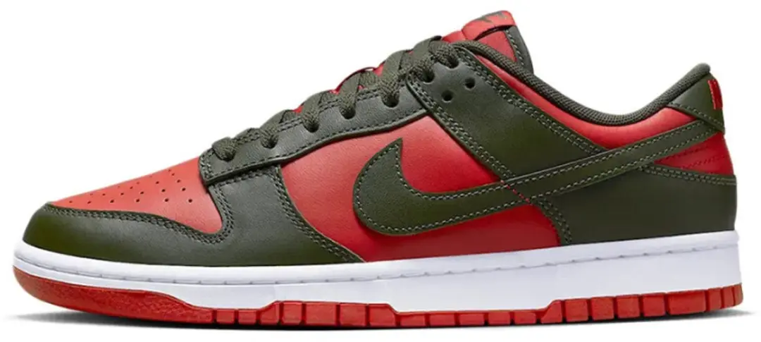 Nike Dunk Low 'Mystic Red Cargo Khaki'