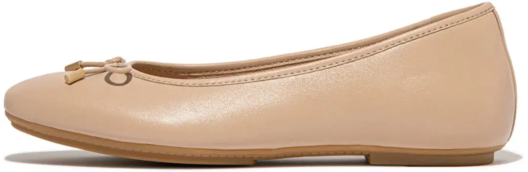 FitFlop FitFlop beige ballerina schoenen BEIGE