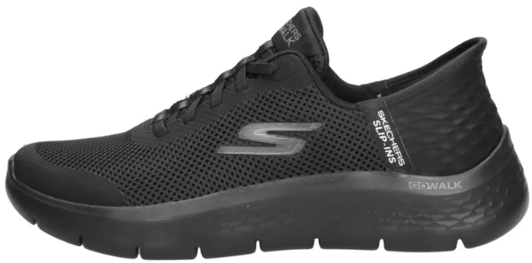 Skechers Go Walk Flex Grand Entry Dames Instappers - Zwart