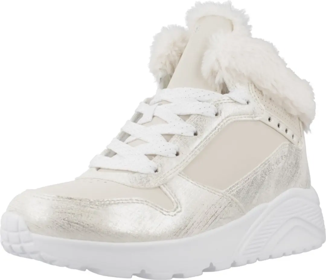 Skechers Uno Lite Comfurt Meisjes Sneakers 35 - Beige - afbeelding 3 van 6