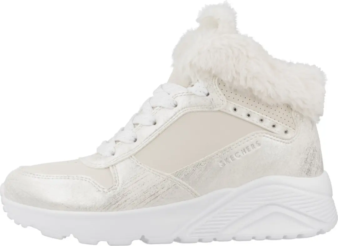Skechers Uno Lite Comfurt Meisjes Sneakers 35 - Beige - afbeelding 2 van 6