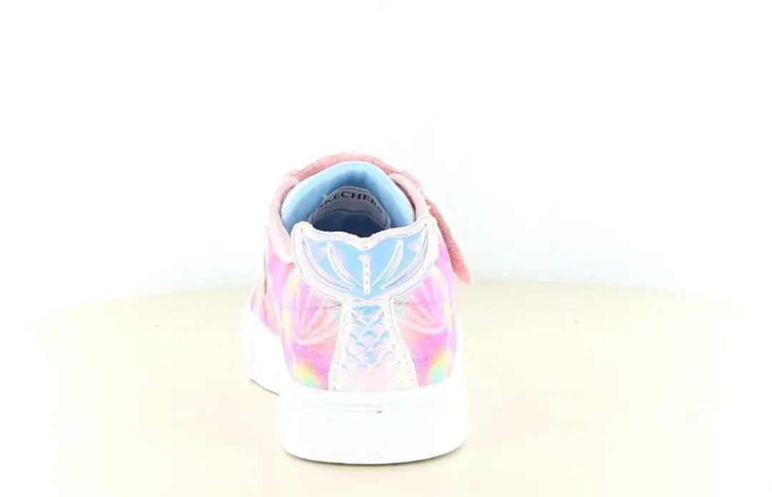 Skechers Twinkle Sparks Underwater M Meisjes Sneakers - Roze - afbeelding 6 van 6