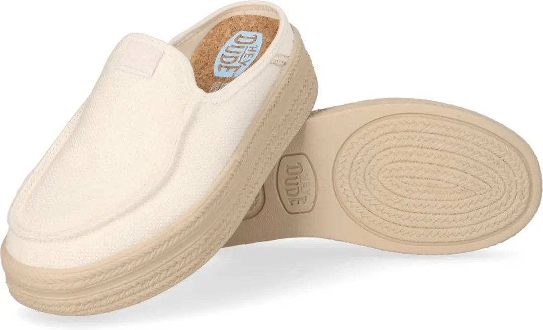 HEYDUDE Austin Lift Espadrille Woven Dames Instappers - 38