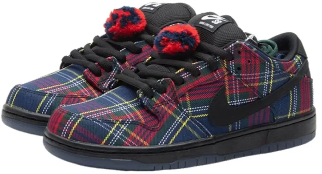Nike SB Dunk Low Nardwuar - 40 - University Red/Black/Yellow - afbeelding 4 van 6