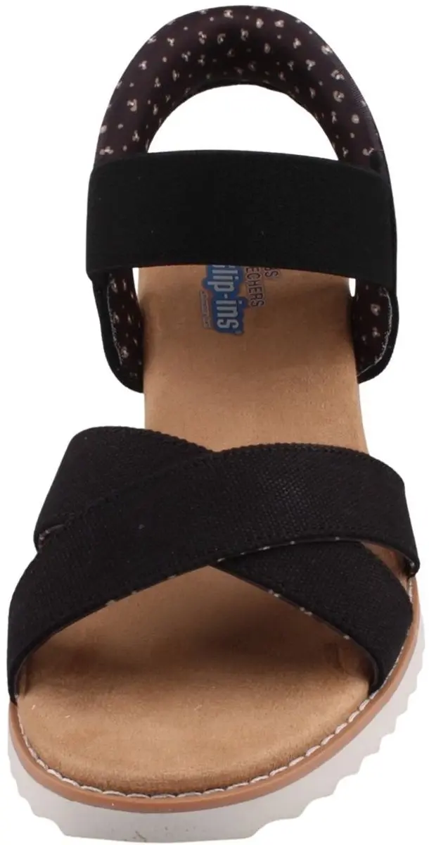 Skechers Slip-Ins Bobs Desert Kiss Damessandaal - Zwart - afbeelding 5 van 6