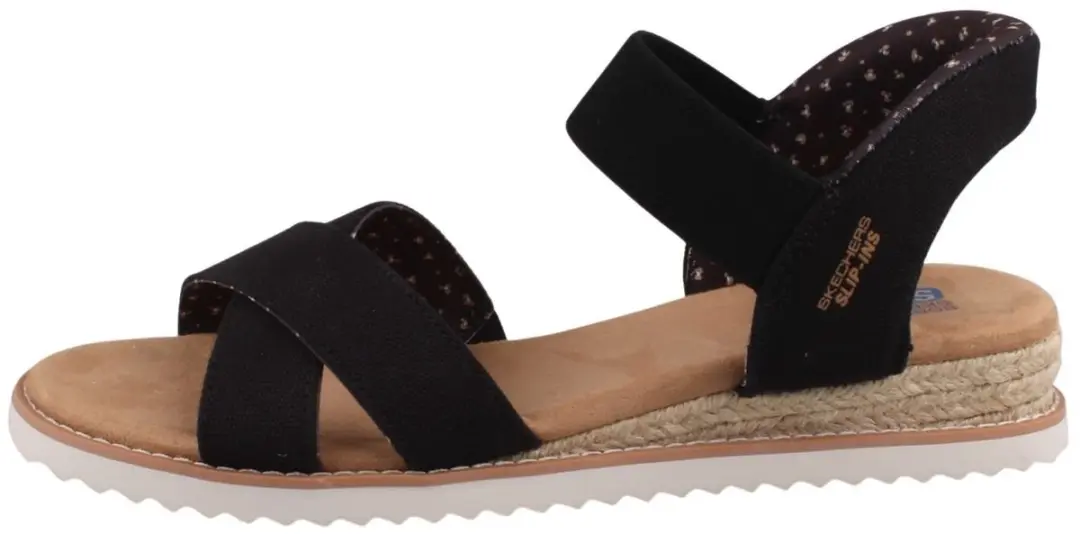 Skechers Slip-Ins Bobs Desert Kiss Damessandaal - Zwart - afbeelding 4 van 6