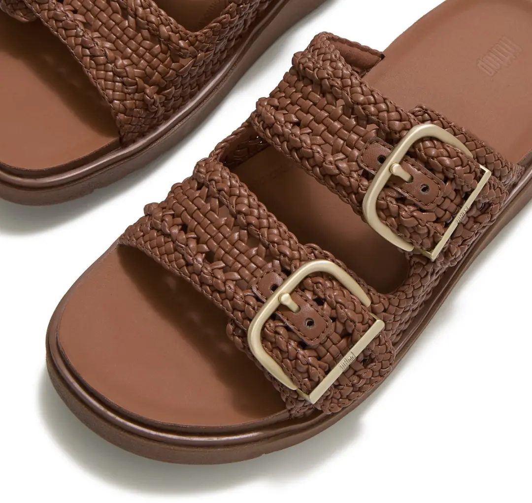 FitFlop Gen-FF Woven Two-Bar Slides