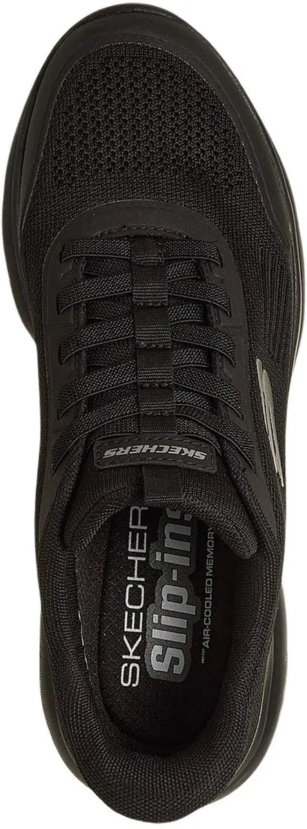 Skechers Slip-ins Summits Leyter Sneakers - Heren 42 - Zwart - afbeelding 5 van 6
