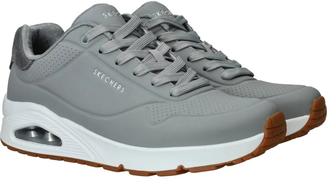 Skechers UNO SUITED ON AIR Heren Sneakers 301203 - Grijs