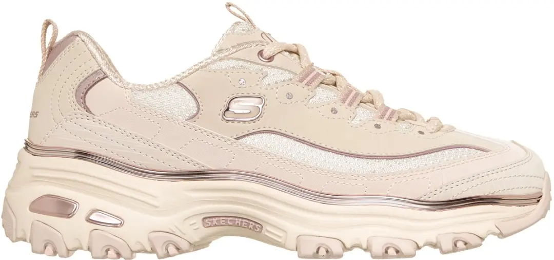 Skechers D'LITES-CHROME WAVE Dames Veterschoenen
