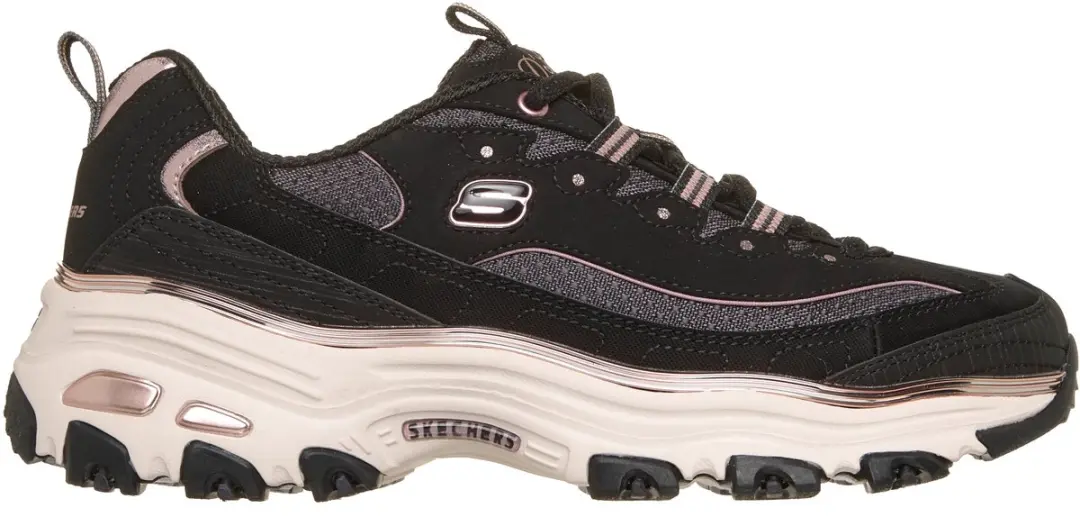 Skechers D'LITES-CHROME WAVE Dames Veterschoenen