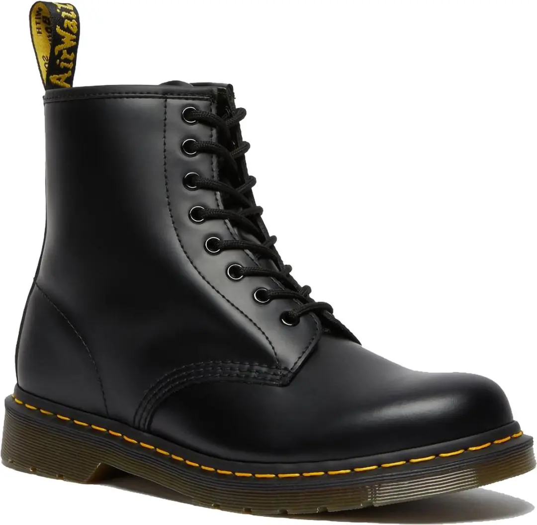 Dr. Martens 1460 Smooth Dames Veterboots - Zwart - Maat 37