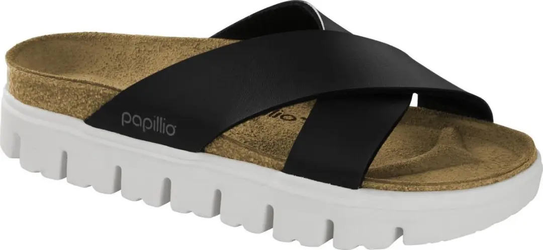 Birkenstock pa Daytona Chunky Black narrow Birko-Flor maat 40