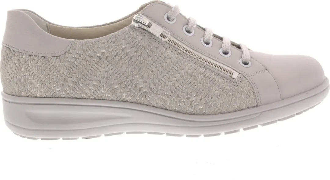 Dames Veterschoenen Solidus Heaven Fellini Downy Mat Lino Grijs