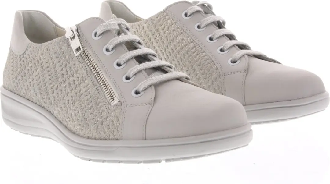 Solidus Heaven Fellini Dames Veterschoenen Mat Grijs - 41