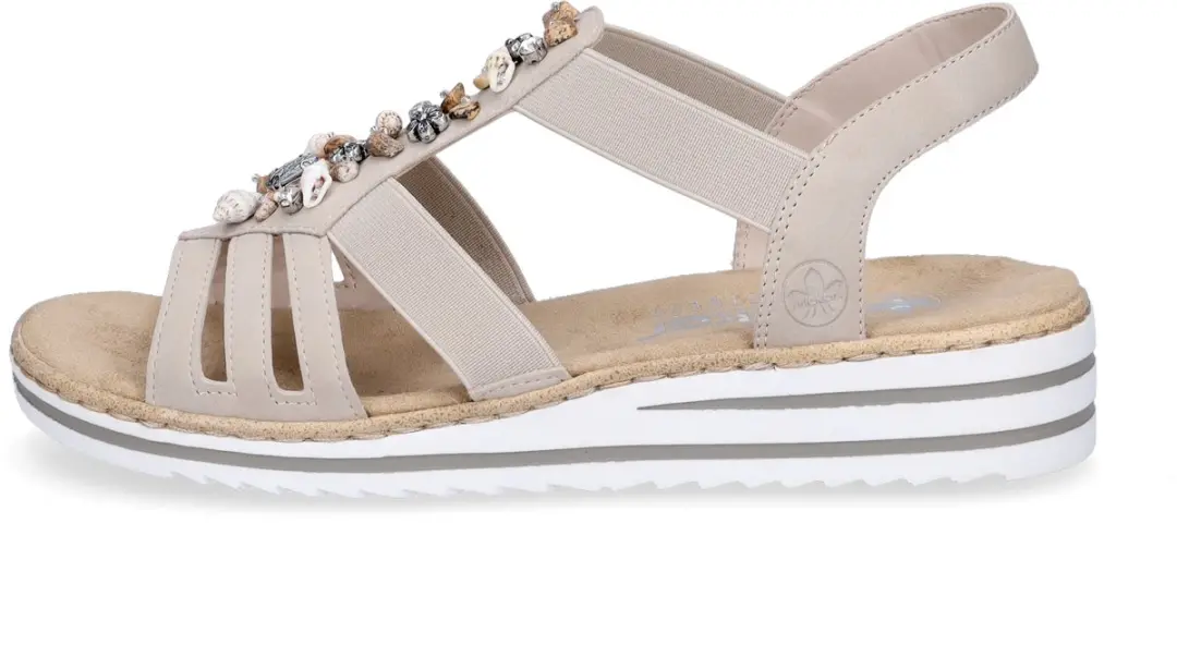 Rieker Damen Morelia Sandalen - Oranje - Maat 41 - afbeelding 3 van 6