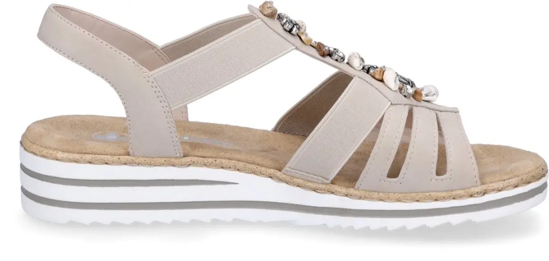 Rieker Damen Morelia Sandalen - Oranje - Maat 41 - afbeelding 2 van 6