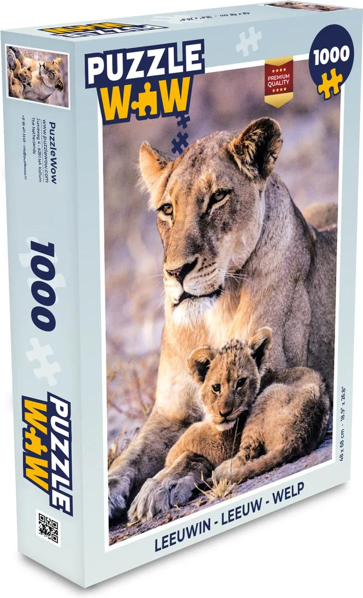 PuzzleWow Leeuwin Legpuzzel 1000 Stuks