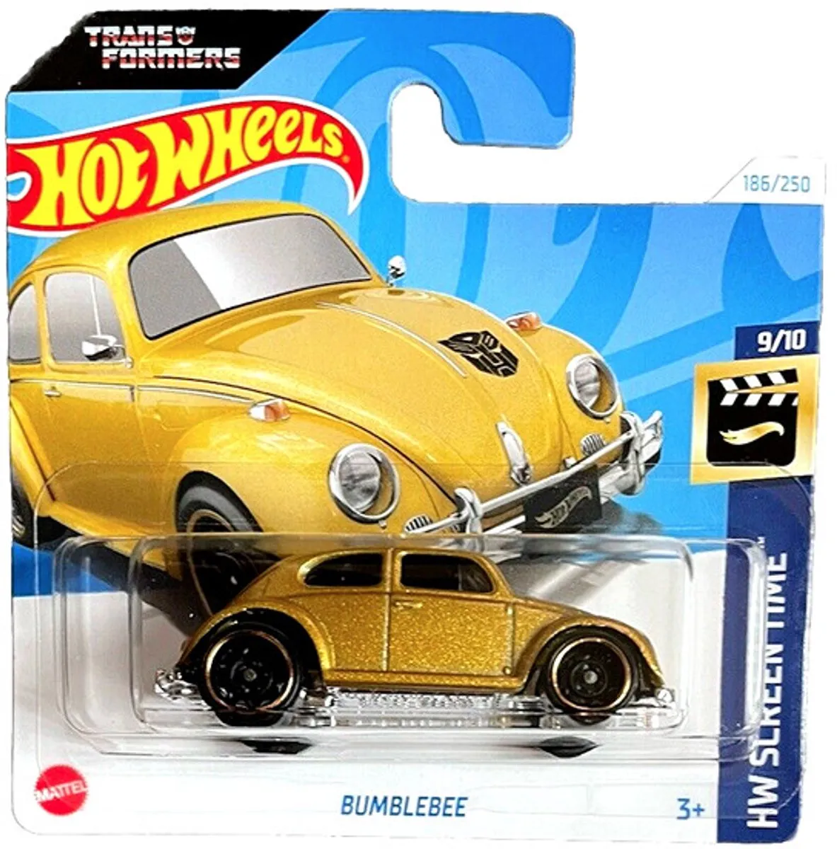 Hot Wheels Bumblebee VW Kever Gold 1:64