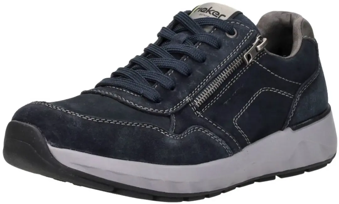 Rieker 11500 Heren Sneakers - Blauw - Maat 42