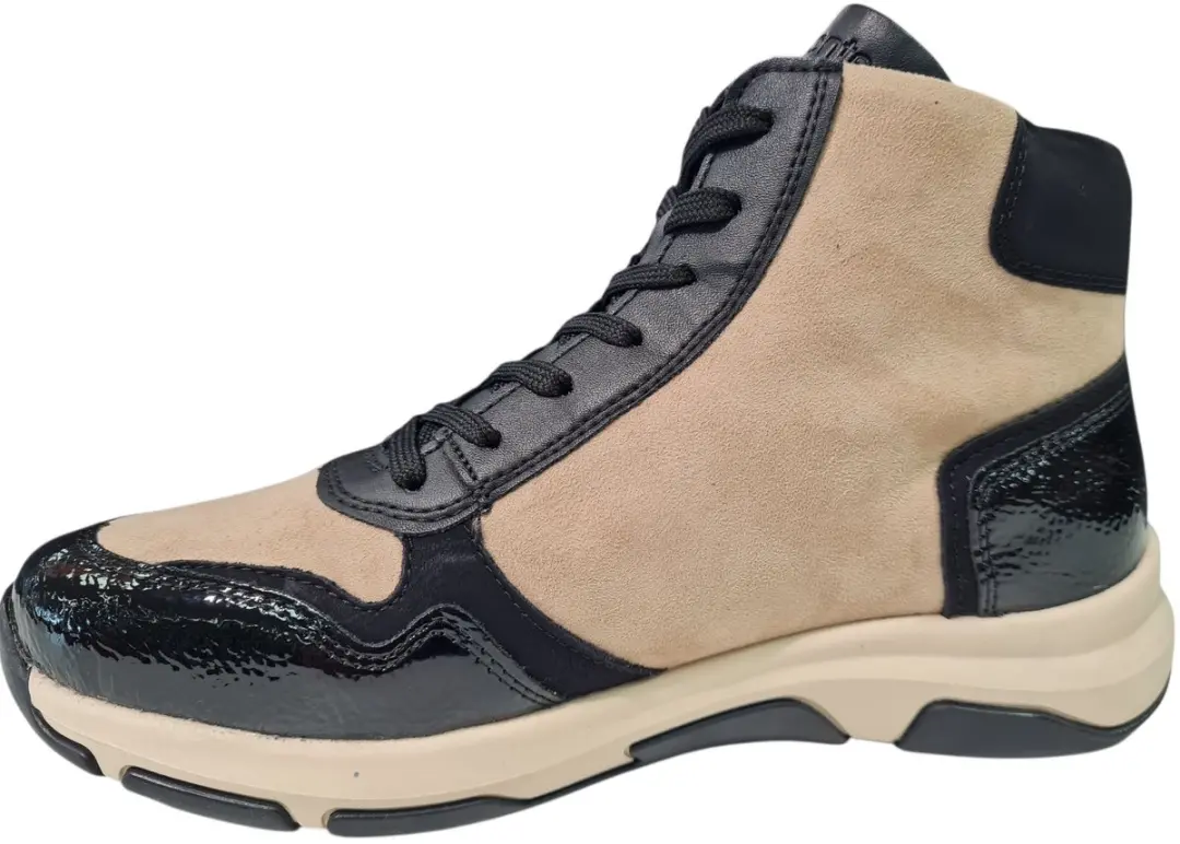 Remonte D1S70 Suede Dames Veter Boots - Multi - afbeelding 4 van 6