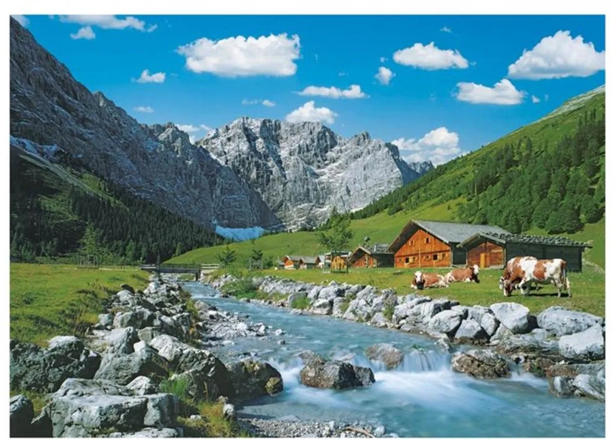 Ravensburger Karwendelgebergte Legpuzzel 1000 Stuks - Multicolor