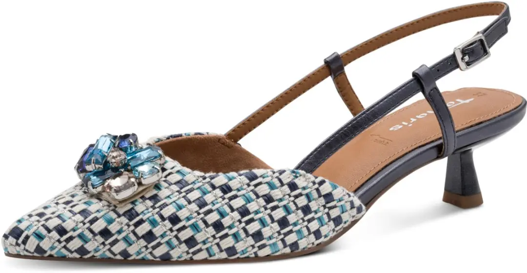 Tamaris Slingbacks Slingbacks - Blauw - Maat 38 - afbeelding 6 van 6