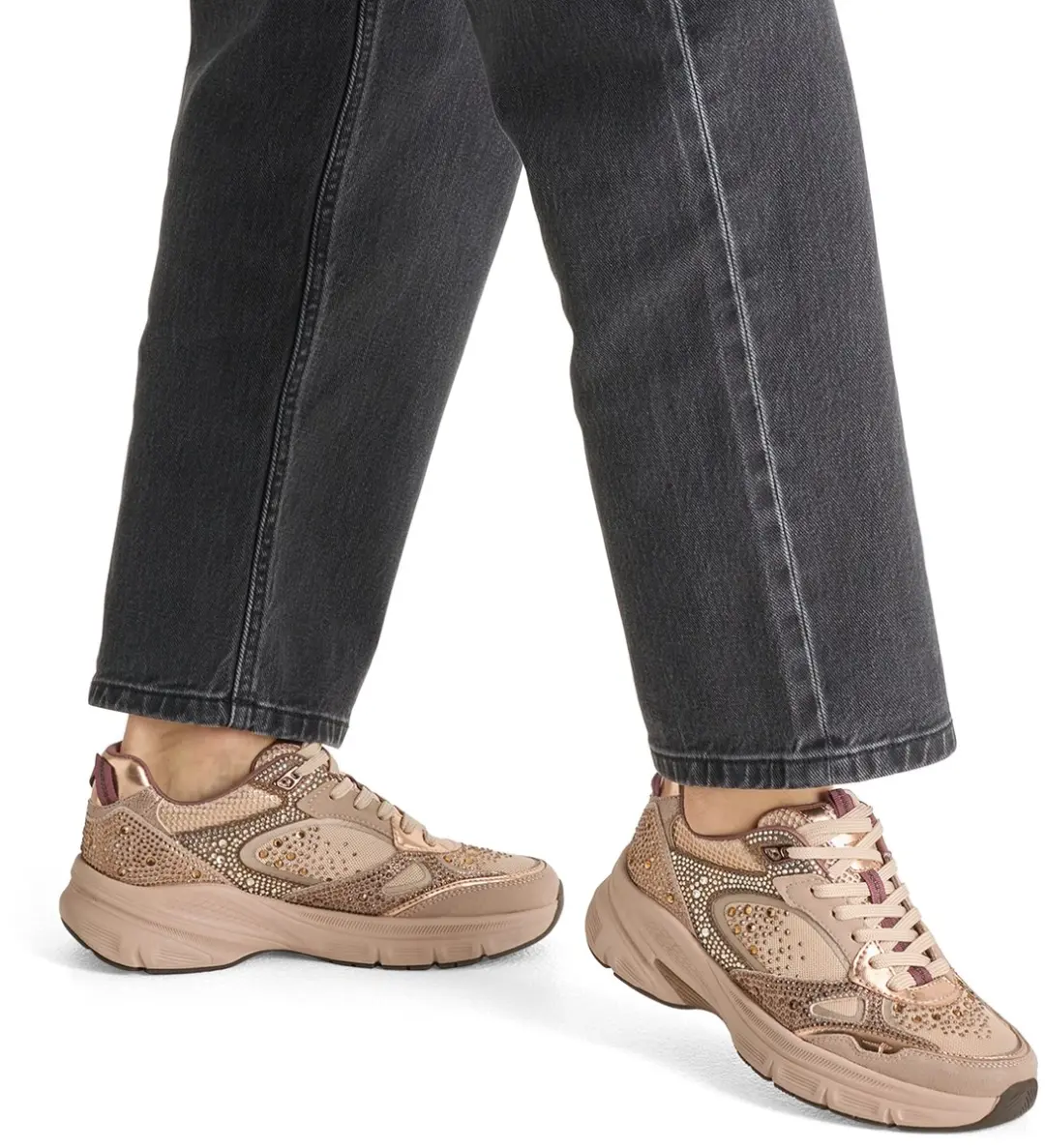 Tamaris Dames Sneaker 1-23799-47 - 39 - Roze