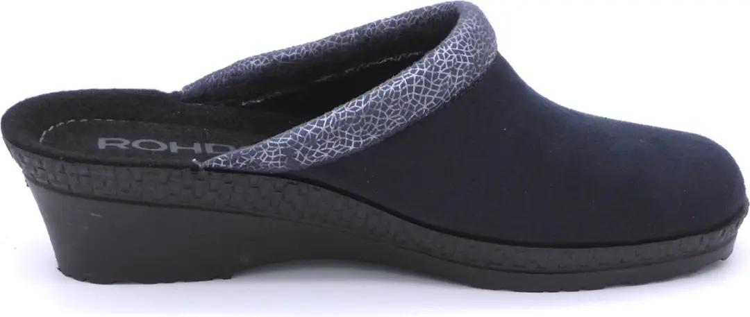 Rohde Dames Pantoffel 2459-50 - Blauw - Maat 37