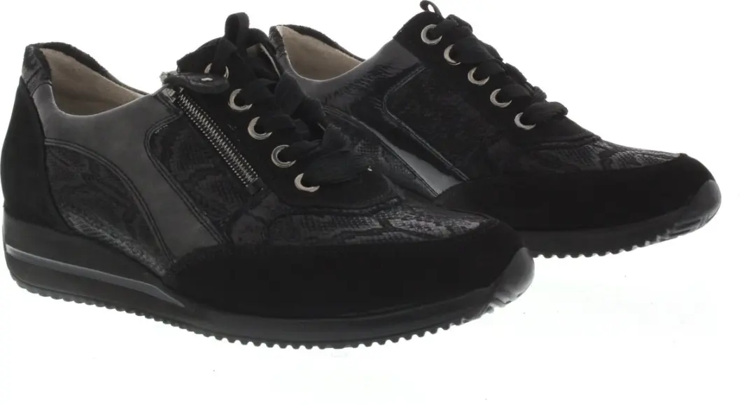 Wäldlaufer Himona 980008 Dames veterschoenen - Zwart - Maat 38.5 - afbeelding 3 van 6