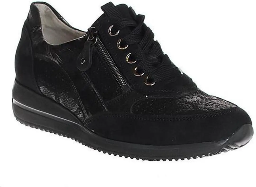 Wäldlaufer Himona 980008 Dames veterschoenen - Zwart - Maat 38.5 - afbeelding 5 van 6