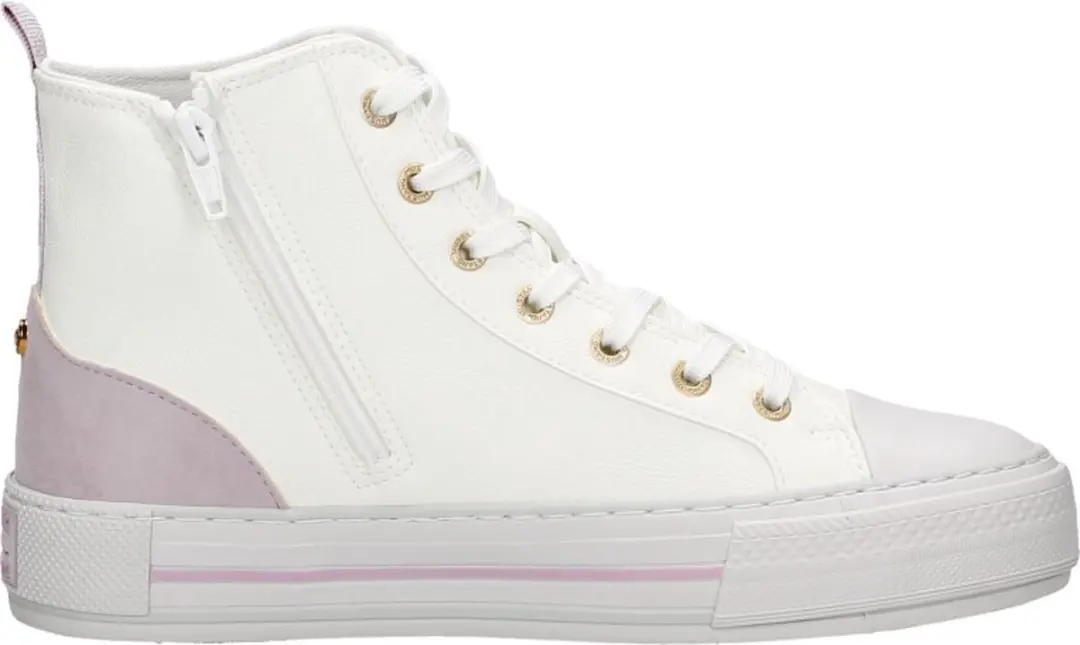 Mustang Veterschoenen Hoog Veterschoenen Hoog - wit - Maat 37