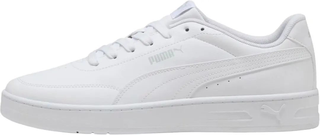 PUMA Court Classic Clean Sneakers - Dames 38 - Wit - afbeelding 6 van 6