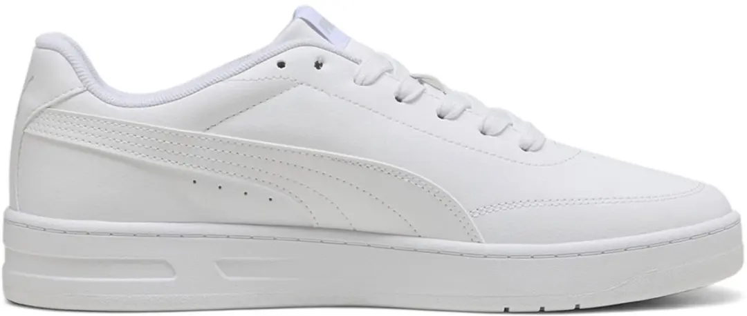 PUMA Court Classic Clean Sneakers - Dames 38 - Wit - afbeelding 4 van 6