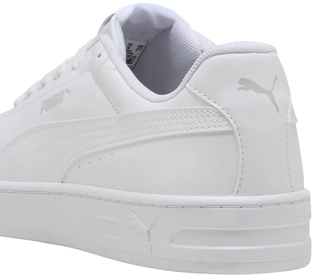 PUMA Court Classic Clean Sneakers - Dames 38 - Wit - afbeelding 2 van 6