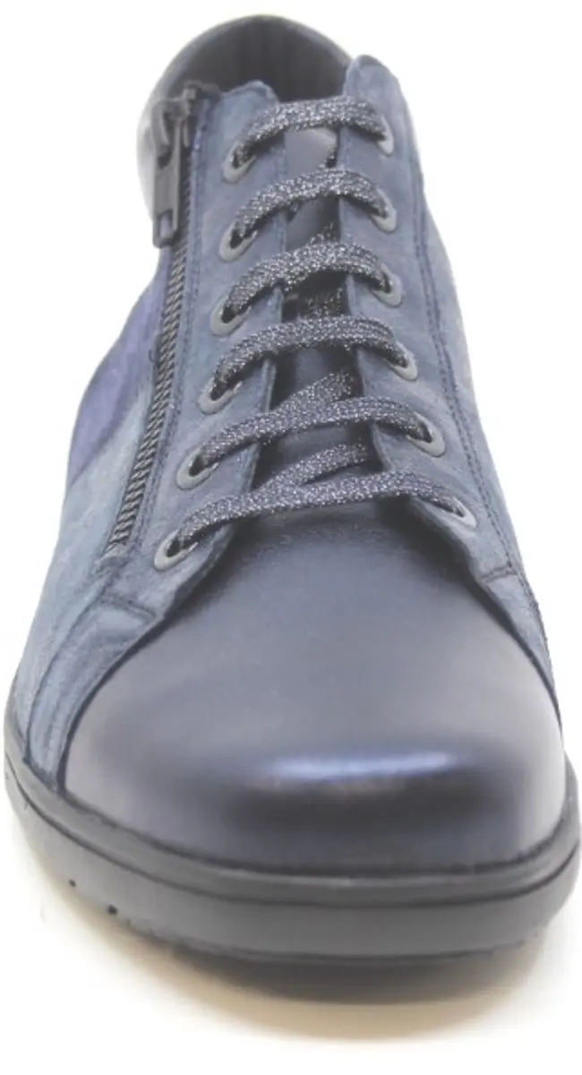 Solidus Heaven Veterschoenen - Wijdte H - Blauw Combi - afbeelding 4 van 4