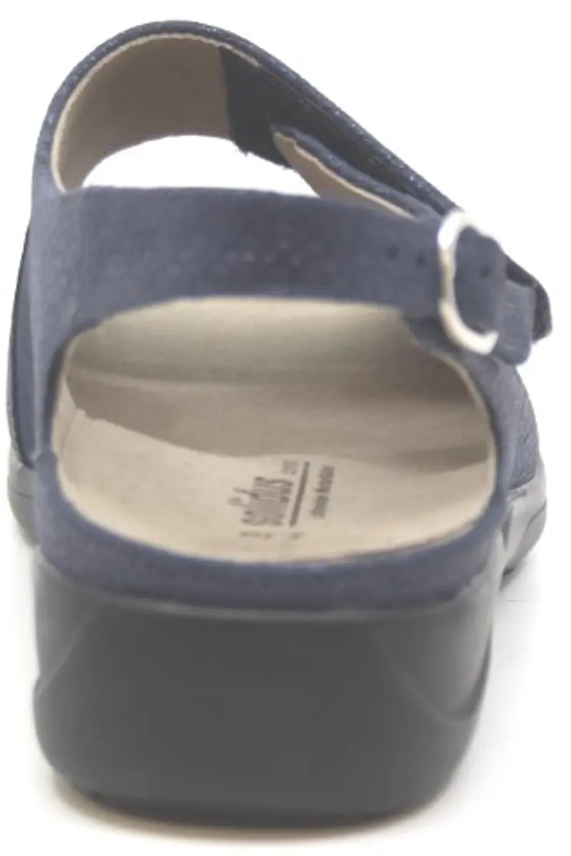 Solidus 73104 Wijdte H Schoen - Maat 38 - Blauw