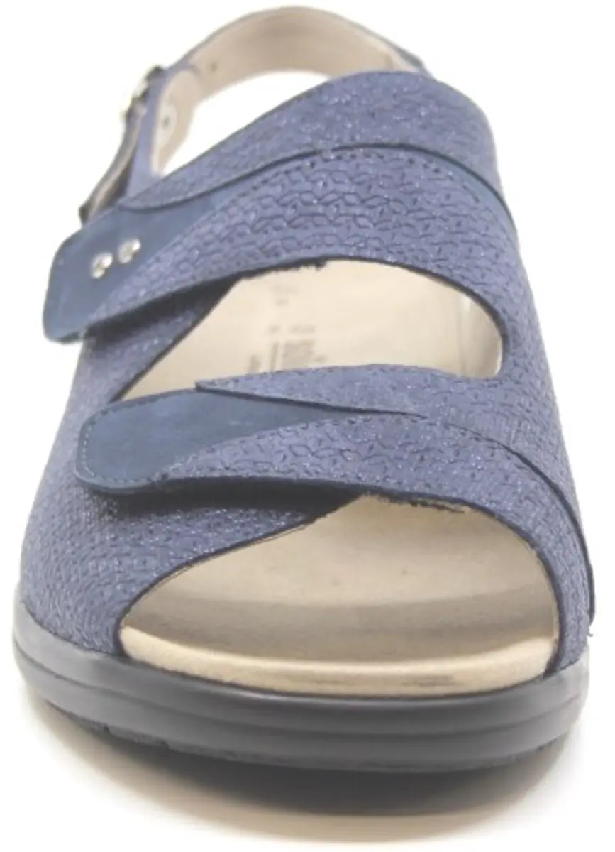 Solidus 73104 Wijdte H Schoen - Maat 38 - Blauw