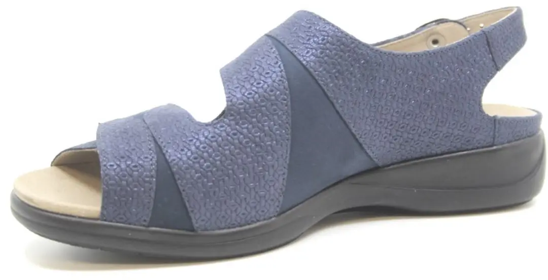 Solidus 73104 Wijdte H Schoen - Maat 38 - Blauw