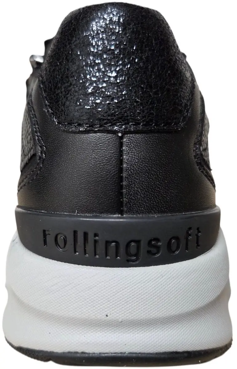 Gabor Rolling Soft Sneakers 0103.02.001 - Zwart Leer - 40