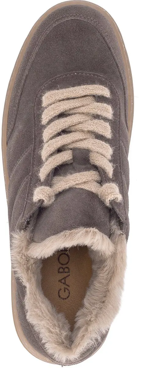 Gabor Dames Sneaker Taupe - Maat 39