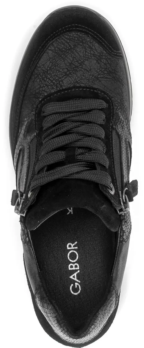 Gabor Dames Sneakers 6020.02.001 - Zwart