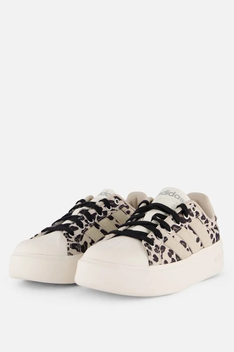 Adidas Streettalk Bold Sneakers grijs Leer