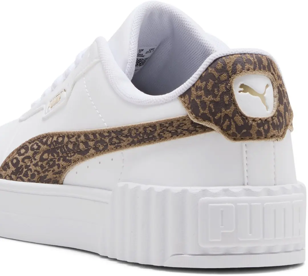 PUMA Carina 3.0 Feline Dames Sneakers - Soft Taupe - afbeelding 4 van 6
