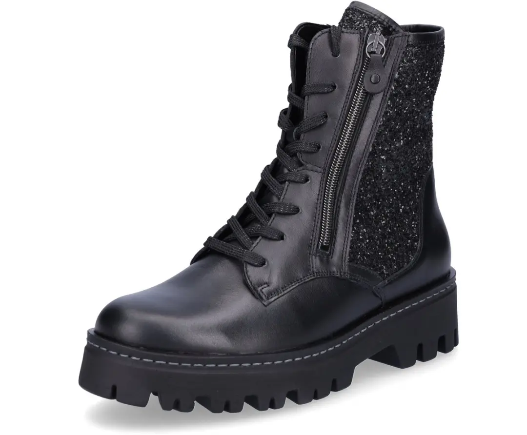 Waldläufer dames veterboot London zwart 5