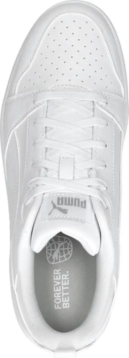 PUMA Rebound v6 Low Sneakers - 37 - PUMA White-Cool Light Gray - afbeelding 5 van 6